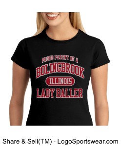 LADY BALLER T-SHIRT Design Zoom