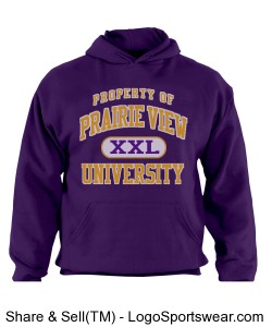 Property Of Prairie  View University Hoodie Design Zoom