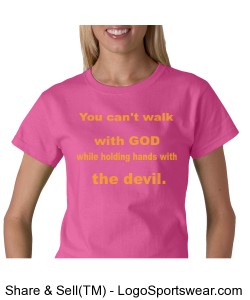 Pink Walk With God Design Zoom