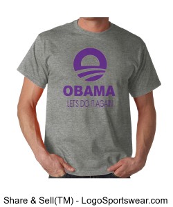 Obama Let's do it again t-shirt Design Zoom
